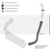 FORD 1368686 Charger Intake Hose